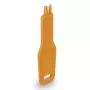 Lindy RJ45 prievado užrakto raktas oranžinis modelis 47896 — RJ45 prievado saugumo raktas tinklo užraktams