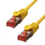 Ethernet kabelis ProXtend CAT6 RJ-45 15m geltonas