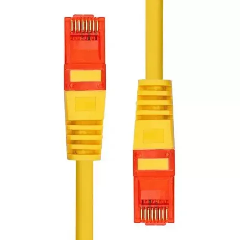 Ethernet kabelis ProXtend CAT6 RJ-45 U/UTP 0.25m Geltonas