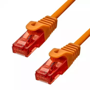 Ethernet kabelis ProXtend CAT6 RJ-45 U/UTP 20 m orandžinis