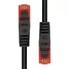 Ethernet kabelis ProXtend CAT6 RJ-45 U/UTP 0.75m Juoda