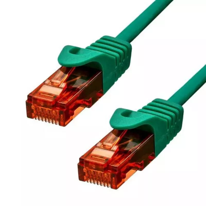 Ethernet kabelis ProXtend CAT6 RJ-45 U/UTP 10 m žalias