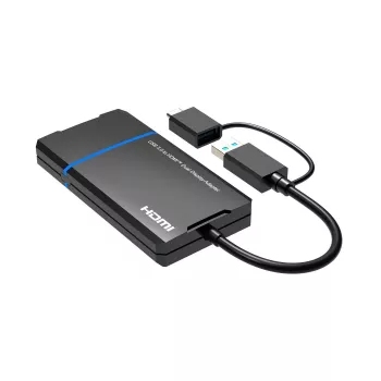 Microconnect USB 3.1 Type-C to HDMI adapteris MC-USB3.1CHDMIX2-2IN1