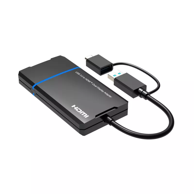 Microconnect USB 3.1 Type-C to HDMI adapteris MC-USB3.1CHDMIX2-2IN1