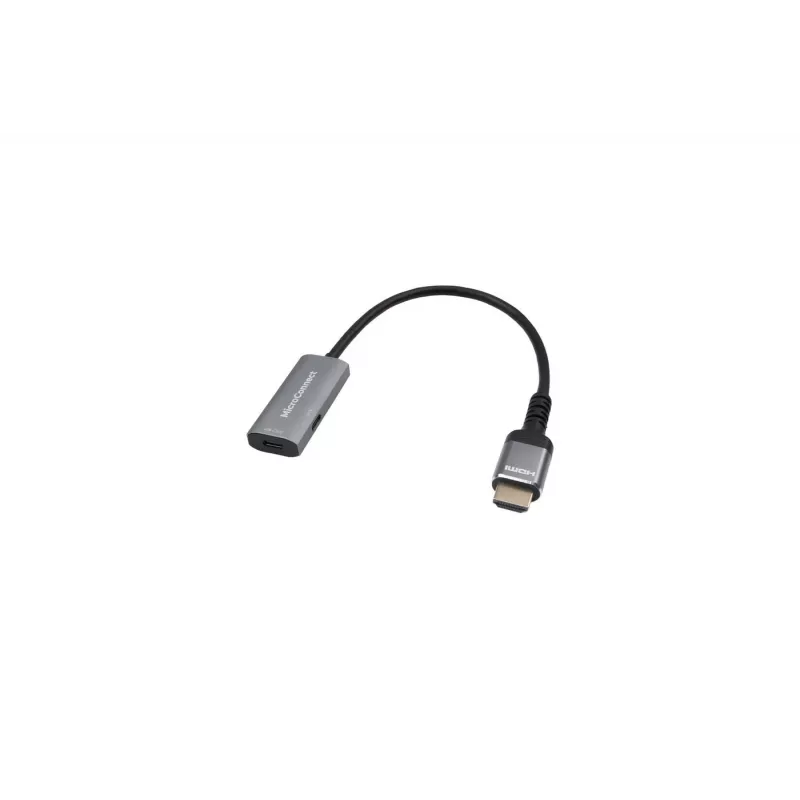 Microconnect HDMIUSB3.2 nešiojamojo kompiuterio dokas / prievadų replikatorius USB 3.2 Gen 1 (3.1 Gen 1) Type-C juoda