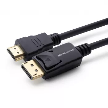 Microconnect MC-DP-HDMI-1000 vaizdo kabelio adapteris 10 m DisplayPort juodas