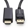 Microconnect MC-DP-HDMI-1000 vaizdo kabelio adapteris 10 m DisplayPort juodas
