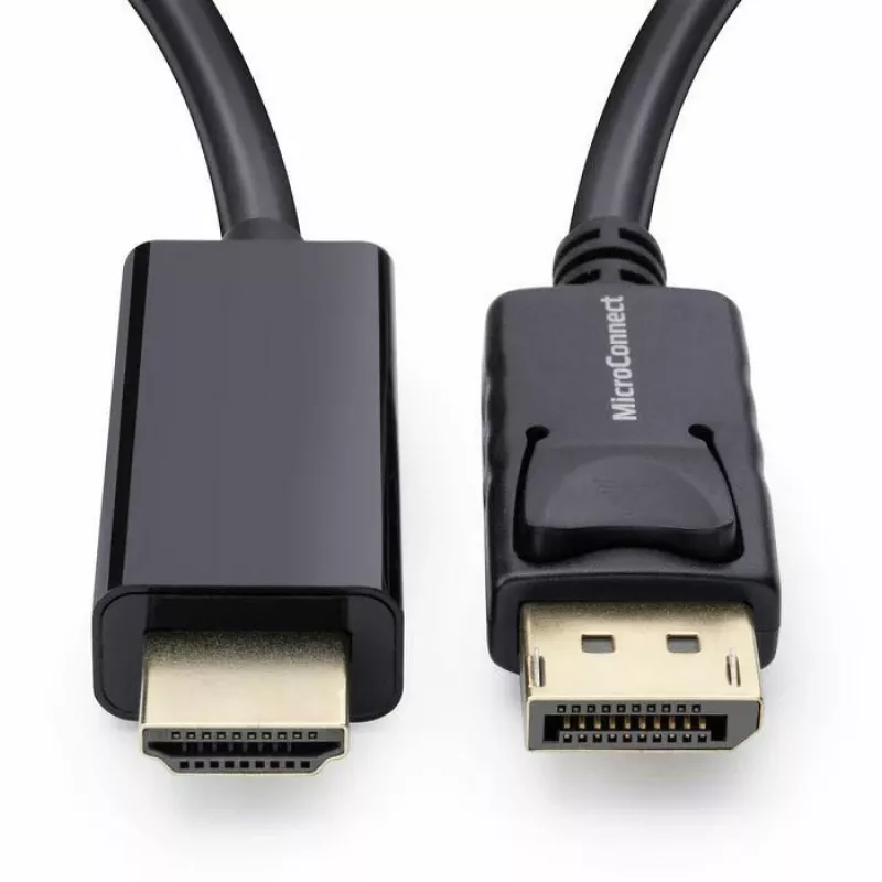 Microconnect MC-DP-HDMI-1000 vaizdo kabelio adapteris 10 m DisplayPort juodas
