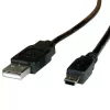 USB 2.0 laidas ROLINE A - 5 kontaktų Mini M/M 3,0 m