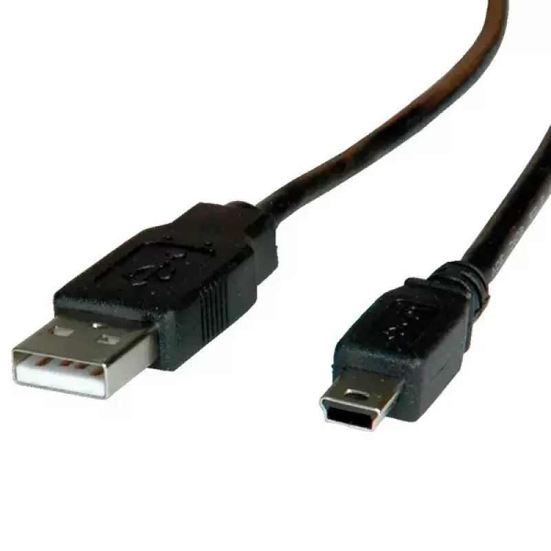 USB 2.0 laidas ROLINE A - 5 kontaktų Mini M/M 3,0 m