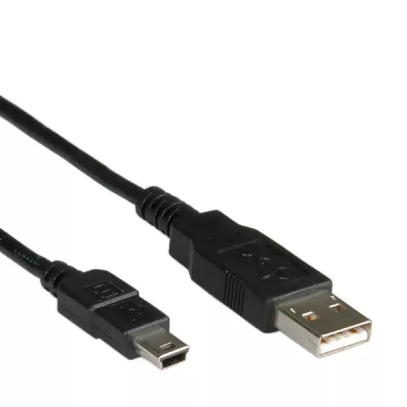 USB 2.0 laidas ROLINE A - 5 kontaktų Mini M/M 3,0 m
