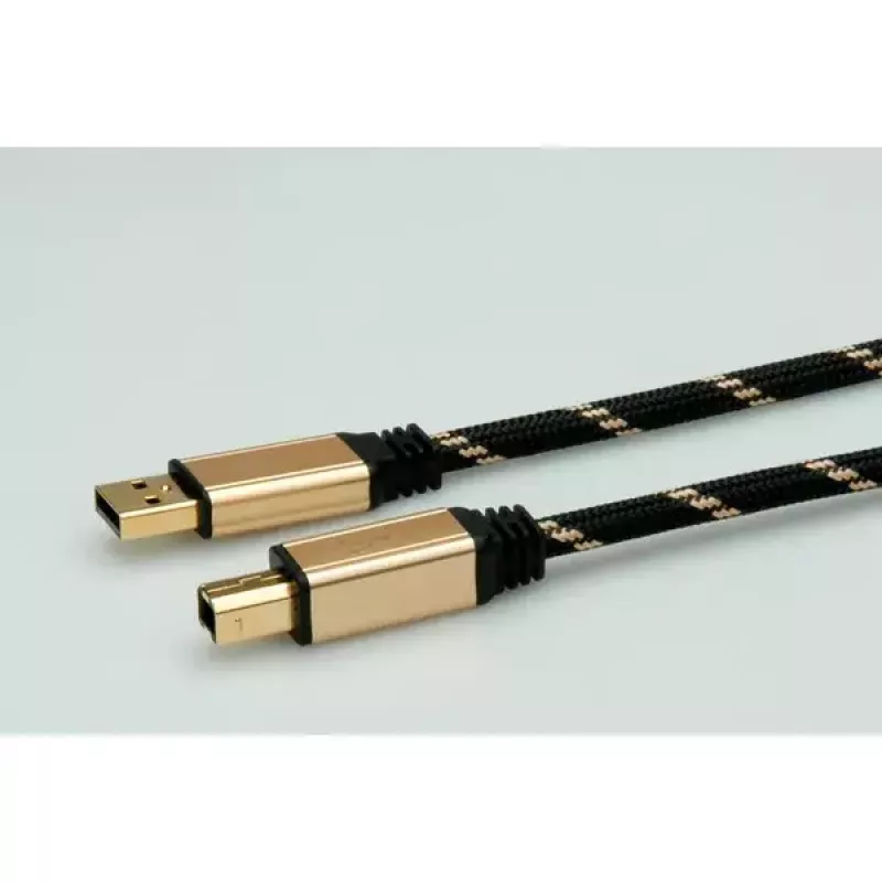 USB laidas ROLINE GOLD A - B V/V 4,5 m