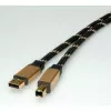 USB laidas ROLINE GOLD A - B V/V 4,5 m