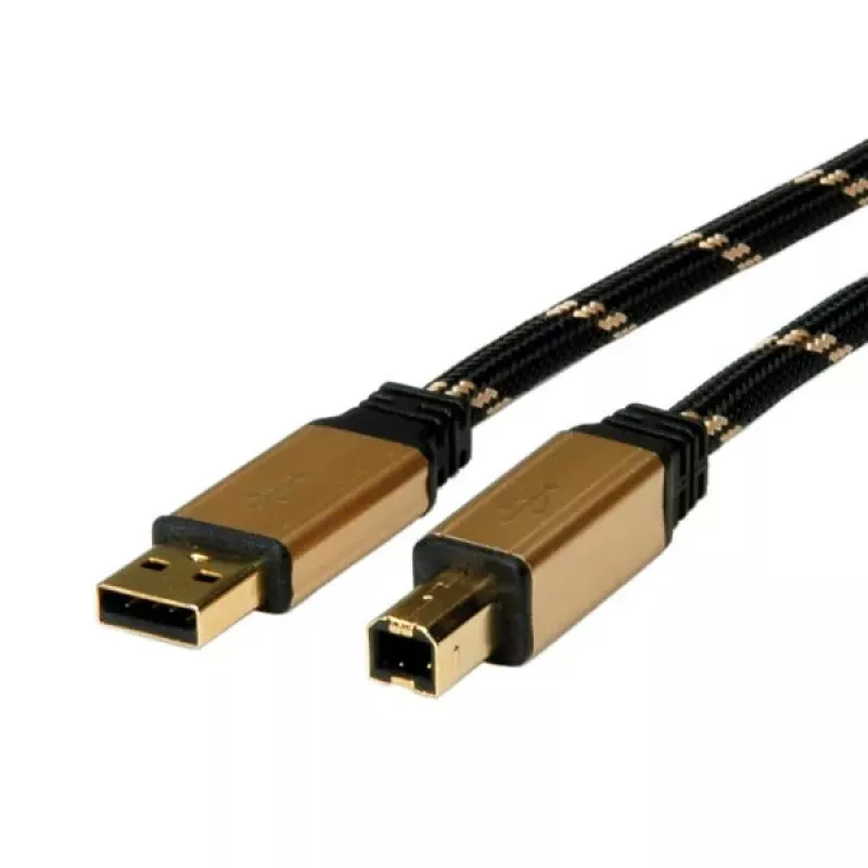 USB laidas ROLINE GOLD A - B V/V 4,5 m