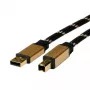 USB laidas ROLINE GOLD A - B V/V 4,5 m