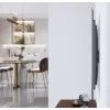 Manhattan TV ir monitoriaus laikiklis, sieninis, fiksuotas, žemo profilio, 1 ekranui 32–55 col., juodas, VESA 75x75 iki 400x400 mm, maks. 45 kg