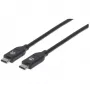 USB-C laidas Manhattan USB2C5C2M 2 m, kištukas–kištukas