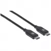 USB-C laidas Manhattan USB2C5C2M 2 m, kištukas–kištukas