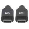 USB-C laidas Manhattan USB2C5C2M 2 m, kištukas–kištukas