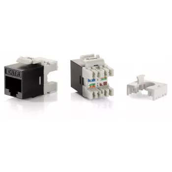 Equip Cat.6 neekranuotas Keystone lizdas LSA, plonas tipas