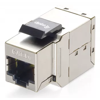 Cat.6A ekranuotas keystone tiesioginis adapteris Equip 125596