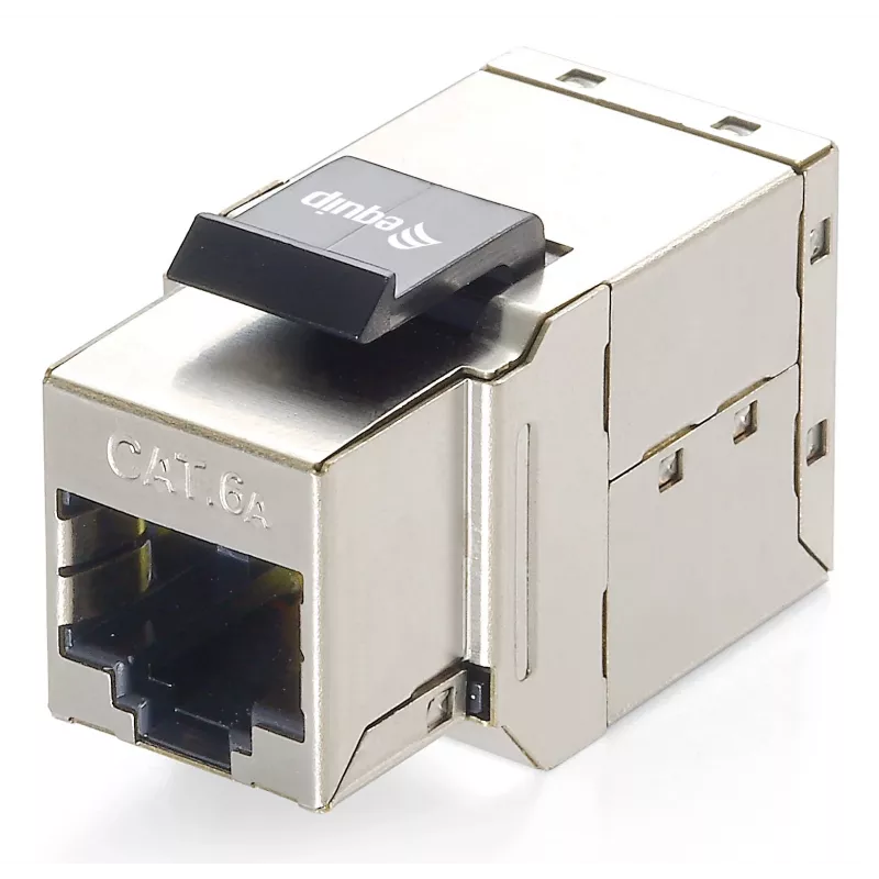 Cat.6A ekranuotas keystone tiesioginis adapteris Equip 125596