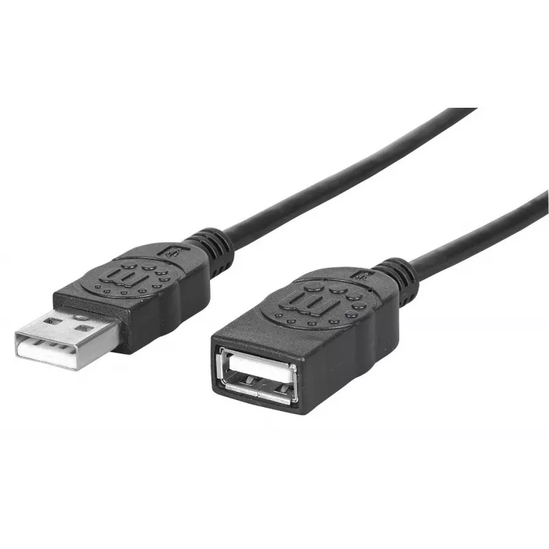USB-A į USB-A ilginimo laidas “Manhattan USBEXTAA3BK”