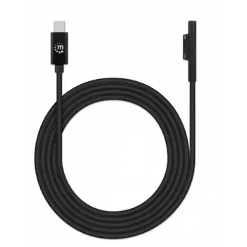 USB-C į Surface Connect laidas Manhattan 1,8 m, vyriškas-vyriškas