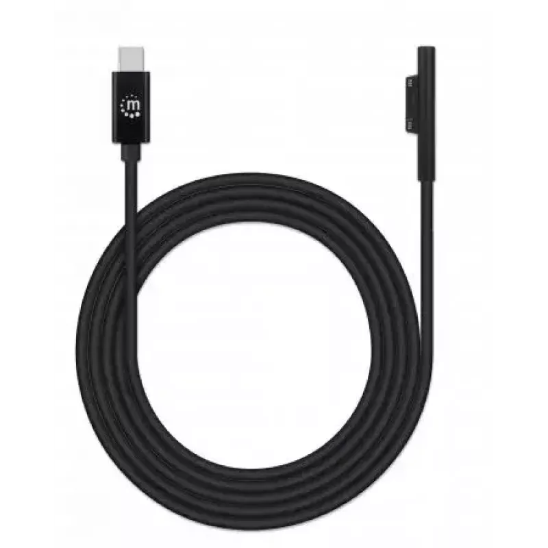 USB-C į Surface Connect laidas Manhattan 1,8 m, vyriškas-vyriškas