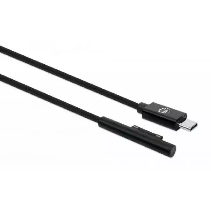 USB-C į Surface Connect laidas Manhattan 1,8 m, vyriškas-vyriškas