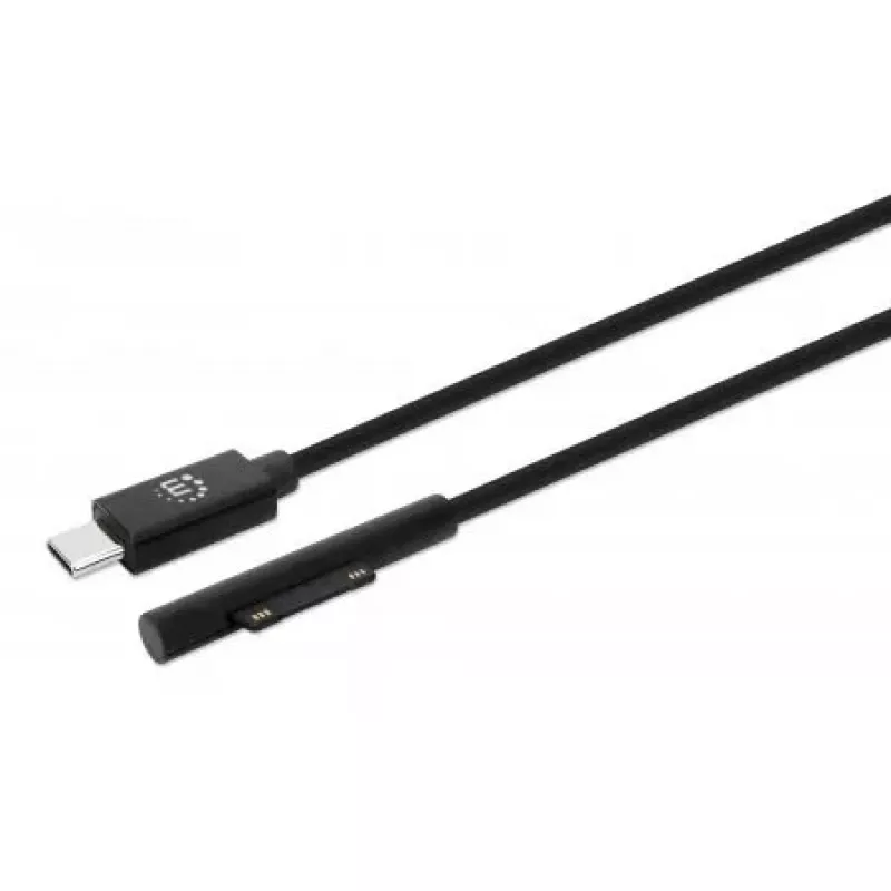 USB-C į Surface Connect laidas Manhattan 1,8 m, vyriškas-vyriškas