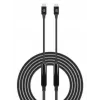 USB-C laidas Manhattan 3 m aktyvusis kištukas-kištukas 10 Gbps 3 A juodas