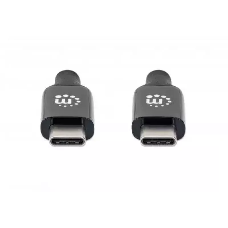 USB-C laidas Manhattan 5 m aktyvus vyriškas-vyriškas 10 Gbps 3 A juodas