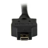 StarTech.com 0,9 m (3 pėdų) „Micro HDMI“ į DVI laidas – „Micro HDMI“ į DVI adapterio laidas – „Micro HDMI Type-D“ įrenginio prie DVI-D vienos jungties monitoriaus / ekrano / projektoriaus vaizdo keitiklio laidas – patvarus
