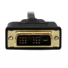 StarTech.com 0,9 m (3 pėdų) „Micro HDMI“ į DVI laidas – „Micro HDMI“ į DVI adapterio laidas – „Micro HDMI Type-D“ įrenginio prie DVI-D vienos jungties monitoriaus / ekrano / projektoriaus vaizdo keitiklio laidas – patvarus