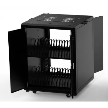 Stovo spinta nešiojamiesiems kompiuteriams Lanview LVR16U7075BL-DCN-LAPTOP 16U