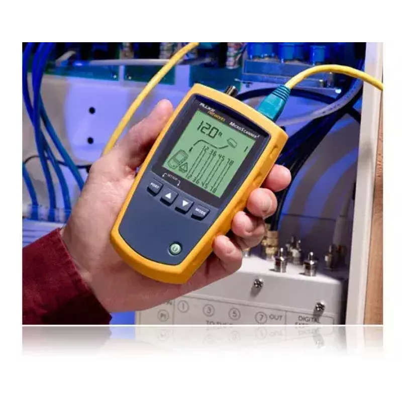 Kabelių testeris Fluke MicroScanner² mėlynas geltonas