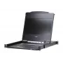 ATEN CL6700MW stovo konsolė 43,9 cm (17,3 col.) 1920 x 1080 pikseliai Metalinė Juoda 1U