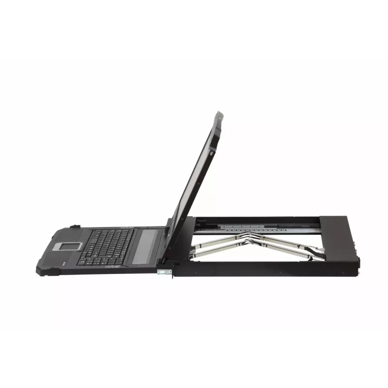 ATEN CL3800NW stovo konsolė 47 cm (18,5 col.) 1920 x 1080 pikseliai Metalas, Plastikas Juoda 1U