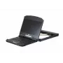 ATEN CL3800NW stovo konsolė 47 cm (18,5 colio) 1920 x 1080 pikselių Metalas, Plastikas Juoda 1U
