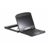 ATEN CL3800NW stovo konsolė 47 cm (18,5 col.) 1920 x 1080 pikseliai Metalas, Plastikas Juoda 1U