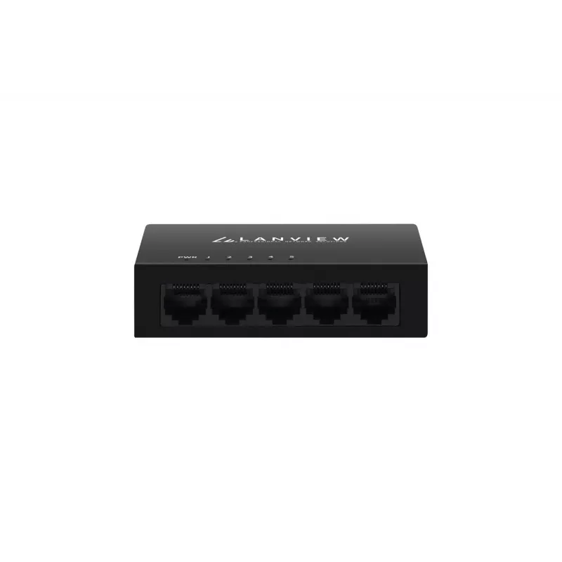 Lanview LVN-DESK-5PORT-1G nevaldomas 5 prievadų Gigabit Ethernet komutatorius