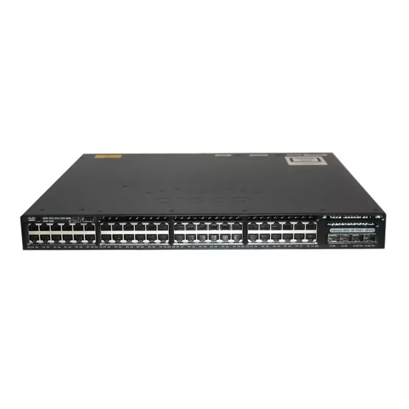 Valdomas komutatorius Cisco Catalyst WS-C3650-48FS-L L3 Gigabit Ethernet 48 prievadų PoE