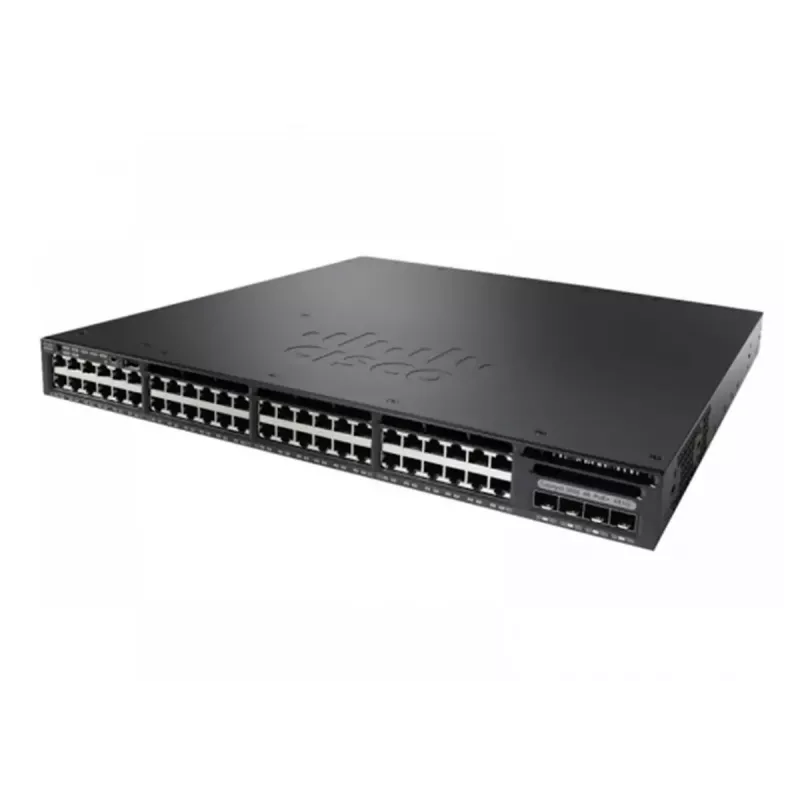 Valdomas komutatorius Cisco Catalyst WS-C3650-48FS-L L3 Gigabit Ethernet 48 prievadų PoE