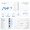 Tinklo maršrutizatorius TP-Link BE19000 Tri-Band 2.4 GHz 5 GHz 6 GHz Wi-Fi 7