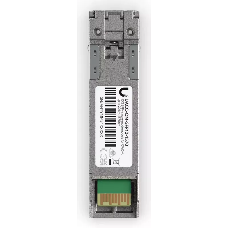 Ubiquiti UACC-OM-SFP10-1570 tinklo siųstuvas-imtuvas Šviesolaidinis 11300 Mbit/s SFP+ 1570 nm