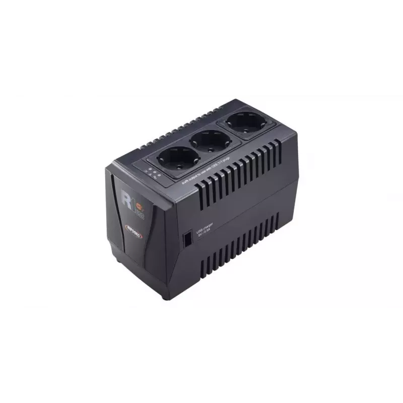 UPS Infosec R1 USB 1000 1 kVA 500 W 3 kintamosios srovės lizdai