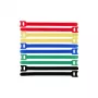 Lanview LVT-CABLESTRAPS1512-10MULTI kabelių juostelė su kabliuku ir kilpute Polipropilenas (PP) Daugiaspalvis 10 vnt.