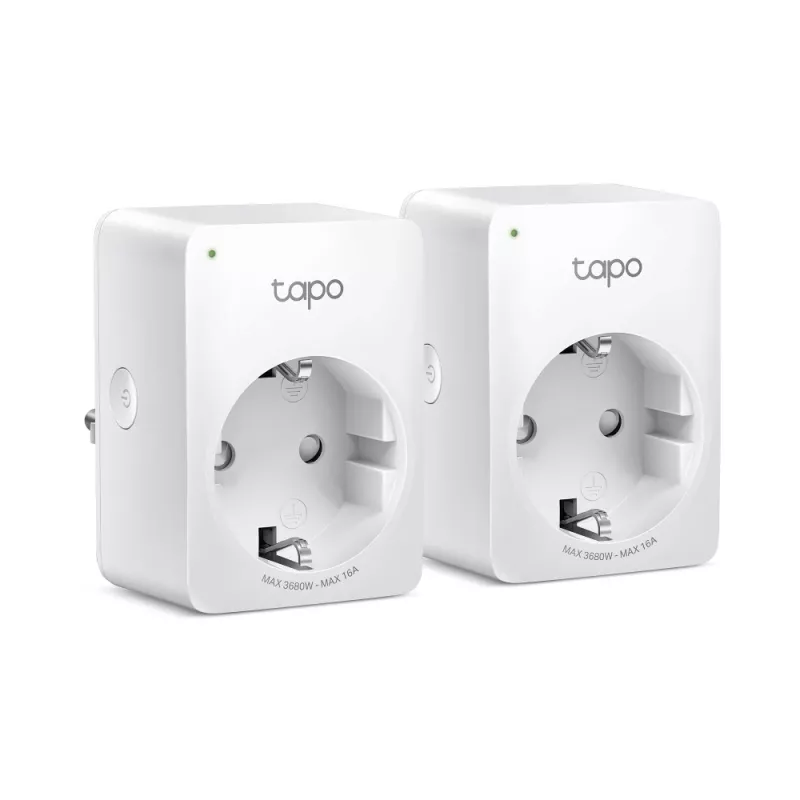 TP-Link Tapo Mini išmanusis Wi-Fi kištukinis lizdas, energijos stebėjimas