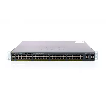Valdomas jungiklis Cisco WS-C2960X-48LPS-L L2/L3 Gigabit Ethernet PoE 48 prievadų